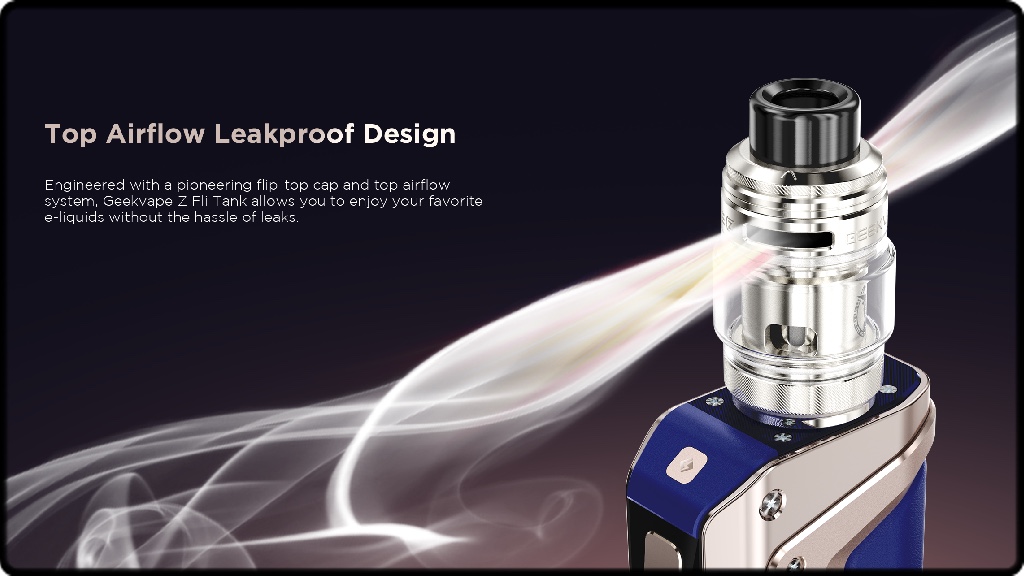 Le système top airflows du Z Fli